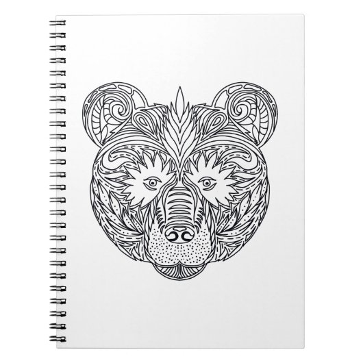 Geïnspireerd Beer Notitieboek (Voorkant)