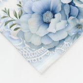   geïnspireerd blauw Teddy Bear Boy's Fleece Deken (Hoek)