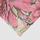 geïnspireerd bloemenontkoppelpapier tissuepapier (Detail)