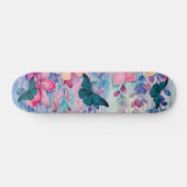  geïnspireerd bloemenontwerp & vlinders persoonlijk skateboard (Horizontaal)