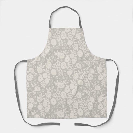  geïnspireerd bloempatroon overal schort (Voorkant)