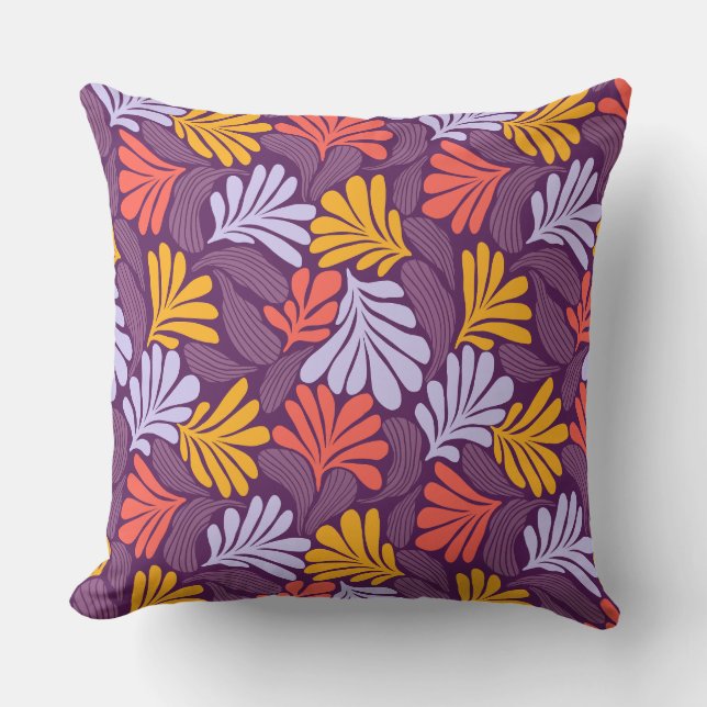  geïnspireerd botanisch accentkussen kussen (Voorkant)