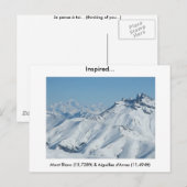 Geïnspireerd Briefkaart (Voorkant / Achterkant)