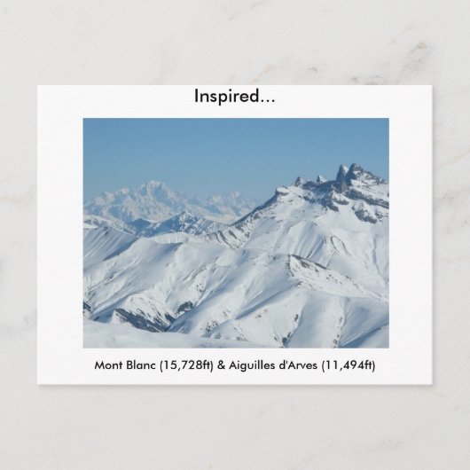 Geïnspireerd Briefkaart (Voorkant)