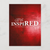 Geïnspireerd Briefkaart (Voorkant)