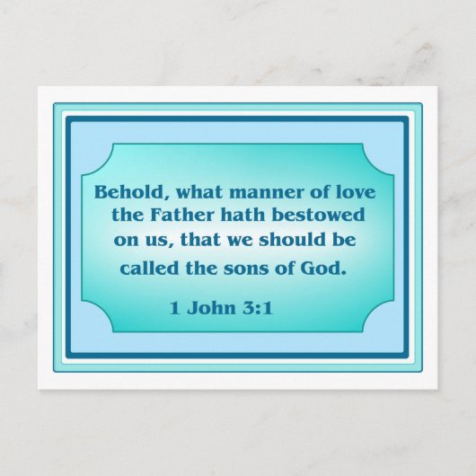 Geïnspireerd Briefkaart voor scripts (Voorkant)