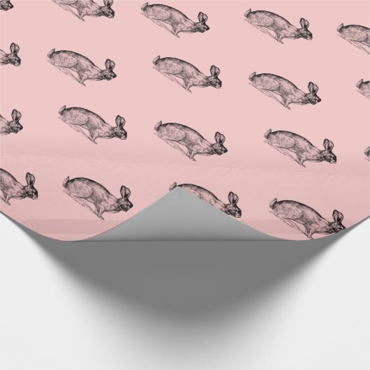  geïnspireerd bundelkonijnenpakpapier cadeaupapier (Hoek)