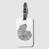 Geïnspireerd Chameleon 2 Bagagelabel (Voorkant (verticaal))