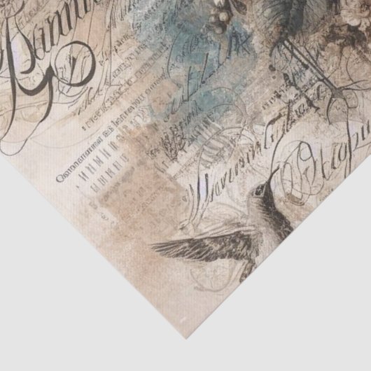 geïnspireerd decoupage bloemenweefsel papier (Detail)