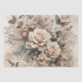 geïnspireerd decoupage bloemenweefsel papier (Voorkant)