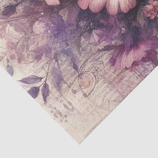  geïnspireerd decoupage bloemenweefsel papier (Detail)