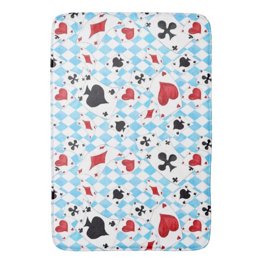 Geïnspireerd door Alice in Wonderland Bath Mat (Voorkant Verticaal)