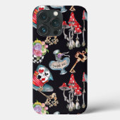 Geïnspireerd door Alice in Wonderland iPhone Case (Achterkant)