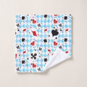 Geïnspireerd door Alice in Wonderland Towel Set Bad Handdoek (Wasdoekje)
