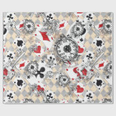 Geïnspireerd door Alice in Wonderland Wrapping Pap Cadeaupapier (Vlak)