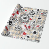 Geïnspireerd door Alice in Wonderland Wrapping Pap Cadeaupapier (Uitgerold)