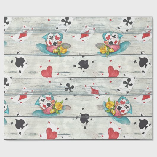 Geïnspireerd door Alice in Wonderland Wrapping Pap Cadeaupapier (Vlak)