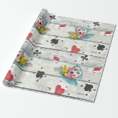 Geïnspireerd door Alice in Wonderland Wrapping Pap Cadeaupapier (Uitgerold)