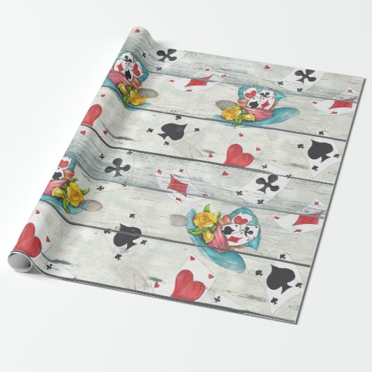 Geïnspireerd door Alice in Wonderland Wrapping Pap Cadeaupapier (Uitgerold)