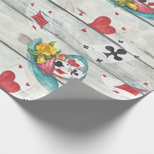 Geïnspireerd door Alice in Wonderland Wrapping Pap Cadeaupapier (Hoek)