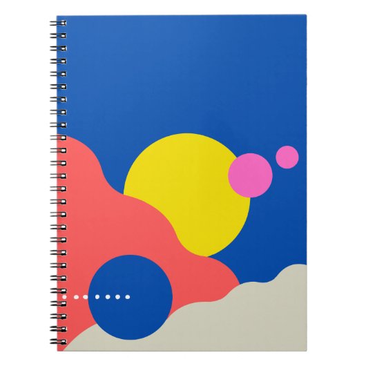 Geïnspireerd door Bauhaus-Notitieboek Notitieboek (Voorkant)