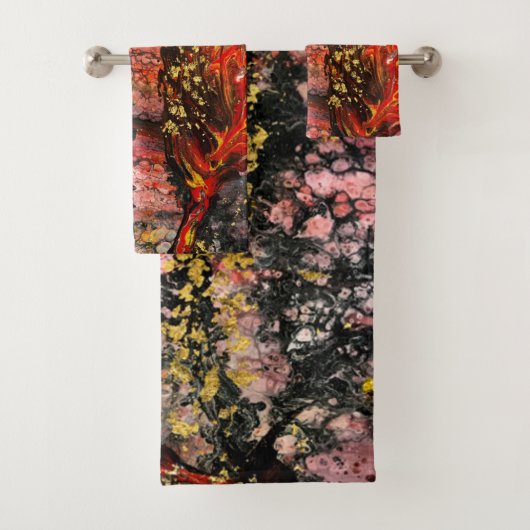 Geïnspireerd door Californische brandhaarden Bad Handdoek (Insitu)