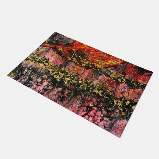 Geïnspireerd door Californische brandhaarden Deurmat (Schuin)