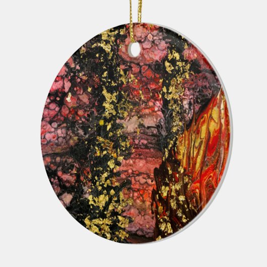 Geïnspireerd door Californische brandhaarden Keramisch Ornament (Links)