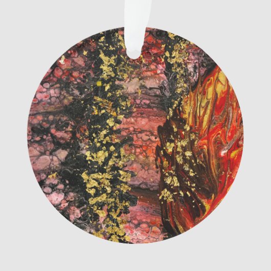 Geïnspireerd door Californische brandhaarden Ornament (voorkant)