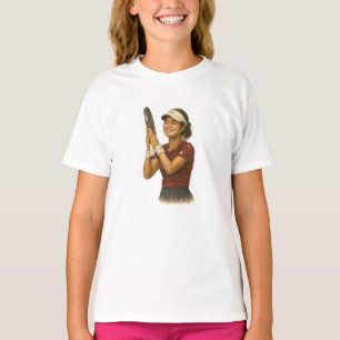Geïnspireerd door de Filipijnse tennisser Alex Eal T-shirt