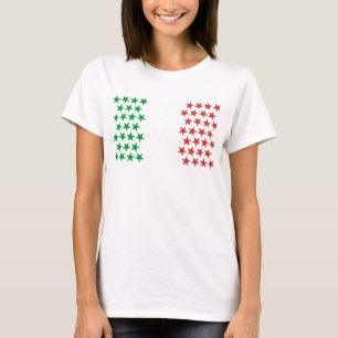 Geïnspireerd door de Italiaanse vlag. Stars Editi T-shirt
