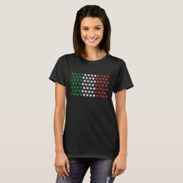 Geïnspireerd door de Italiaanse vlag. Stars Editio T-shirt
