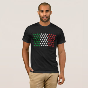 Geïnspireerd door de Italiaanse vlag. Stars Editio T-shirt