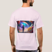 Geïnspireerd door de natuur wereld t-shirt (Achterkant)