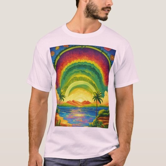 Geïnspireerd door de natuur wereld t-shirt (Voorkant)