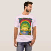 Geïnspireerd door de natuur wereld t-shirt (Voorkant volledig)