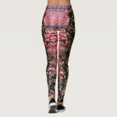 Geïnspireerd door de rode goudsmederij van Califor Leggings (Achterkant)