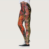 Geïnspireerd door de rode goudsmederij van Califor Leggings (Links)