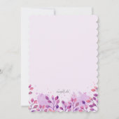 Geïnspireerd door de uitnodiging van het Baby show (Achterkant)