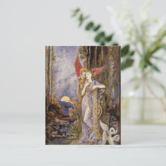 Geïnspireerd door Gustave Moreau Briefkaart (Staand voorkant)