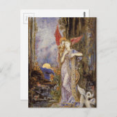 Geïnspireerd door Gustave Moreau Briefkaart (Voorkant / Achterkant)