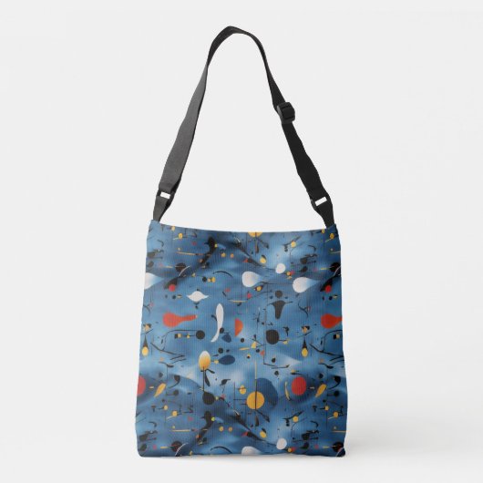 Geïnspireerd door Joan Miró: MiroSplendor Bag Crossbody Tas (Achterkant)
