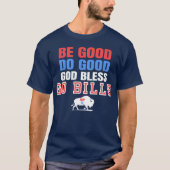 Geïnspireerd door Josh Allen MVP shirt Be Good Do (Voorkant)