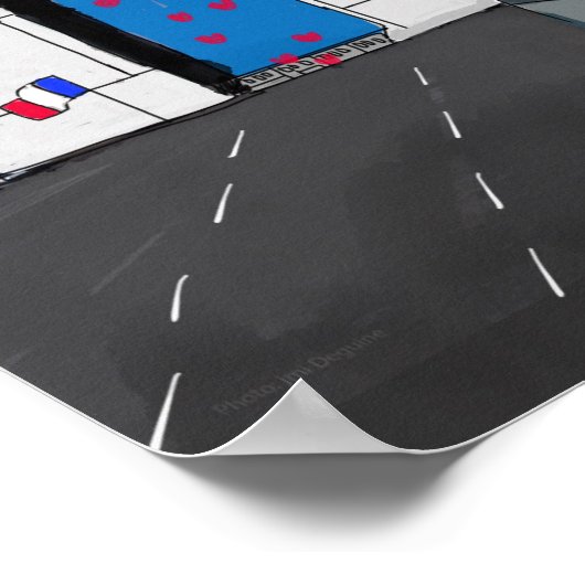 Geïnspireerd door KENZO Poster (Hoek)