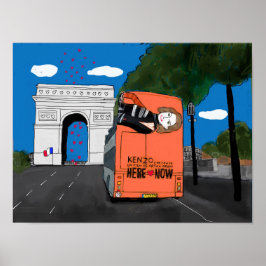 Geïnspireerd door KENZO Poster