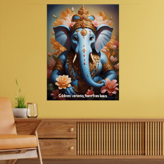 Geïnspireerd door Lord Ganesha Poster