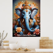 Geïnspireerd door Lord Ganesha Poster (Keuken)