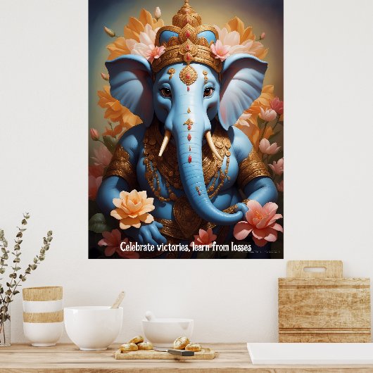 Geïnspireerd door Lord Ganesha Poster (Keuken)