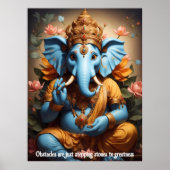Geïnspireerd door Lord Ganesha Poster (Voorkant)