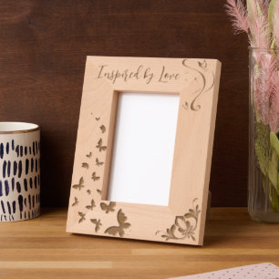 Geïnspireerd door Love Butterfly Gegraveerde Lijstjes